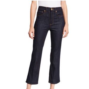 Tory Burch cropped boot cut jean